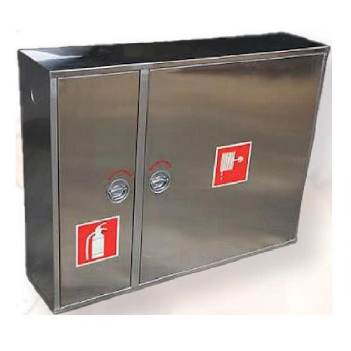 Supplier of Mirror Finished Single Cabinet for Fire Hose Reel in UAE